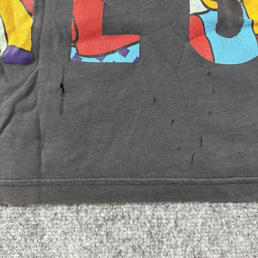 The Nike Tee Men's T Shirt Dri Fit L Short Sleeve Black Witness LeBron James - Picture 5 of 10